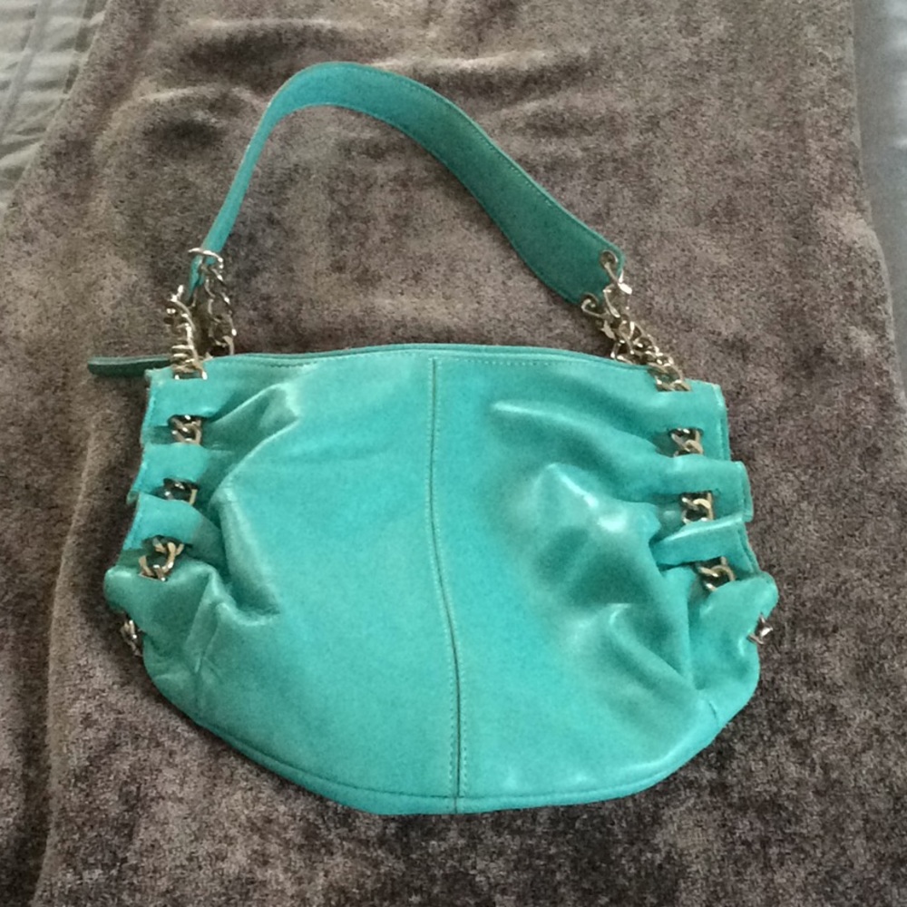 Red pocket book aqua blue neverused